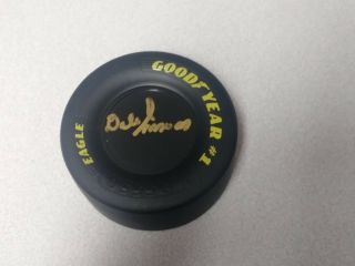 Dale Inman Signed Autographed Mini Good Year Tire Nascar Hall Of Fame
