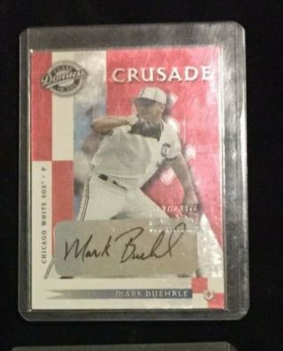 2001 Donruss Class Of Crusade 156/300 C - 11 Mark Buehrle Chicago White Sox Card