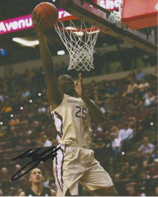 Mfiondu Kabengele Florida State Seminoles Basketball Signed 8x10 Photo