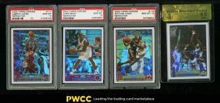 2003 Topps Chrome Refractor Complete Set Lebron James Wade Carmelo Rc Psa (pwcc)