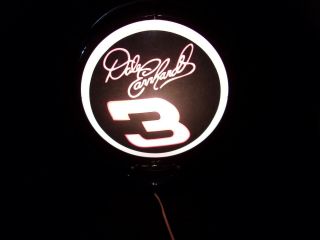 NASCAR DALE EARNHARDT SR.  3 PUB GAS PUMP GLOBE LAMP 4