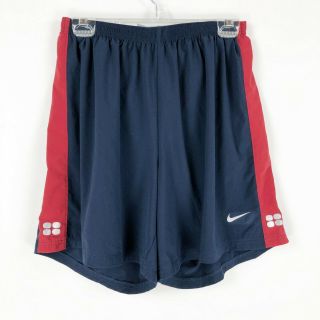 Nike Usatf Usa Track & Field Team Issued Shorts Xl Olympics Red White Blue Euc