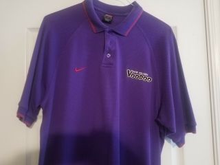 Orleans Voodoo Football Nike Polo Shirt Large