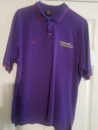 Orleans Voodoo Football Nike Polo Shirt Large 3