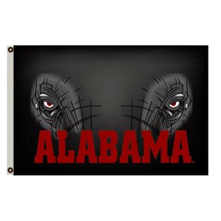 Alabama Crimson Tide Elephant Head Flag Banner 3x5feet Man Cave