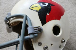 Tom Banks 1972 St.  Louis Cardinals NFL Game Helmet,  w/ 10