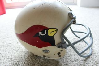 Tom Banks 1972 St.  Louis Cardinals Nfl Game Helmet,  W/