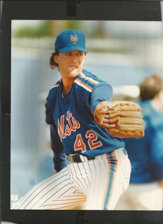 Roger Mcdowell York Mets 8 X 10 Photo 1988 Mlb