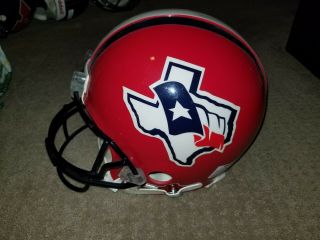 Dallas Texans Afl Arena Football League Game Worn Helmet