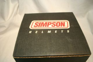 Dale Earnhardt Sr.  Autographed Simpson Mini Helmet.  1/2 scale. 12