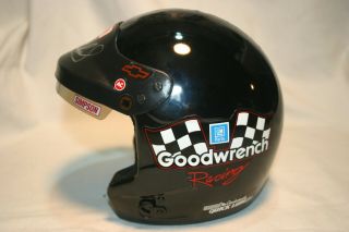Dale Earnhardt Sr.  Autographed Simpson Mini Helmet.  1/2 scale. 3