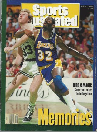 Sports Illustrated December 14 1992 Larry Bird Celtics Magic Johnson Lakers