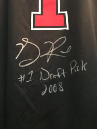 Derrick Rose Signed Game Worn 08 - 09 Road Alt Rookie Jersey 3