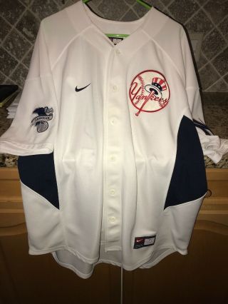 Derek Jeter York Yankees Vintage Authentic Team Nike Jersey Adult Xl