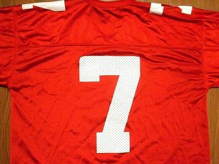 Vintage Ohio State Buckeyes 7 Football Jersey by Nike,  Adult Large, 3