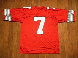 Vintage Ohio State Buckeyes 7 Football Jersey by Nike,  Adult Large, 4
