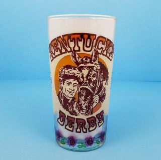 1977 Kentucky Derby 103 Julep Beverage Glass,  Winner Was Seattle Slew