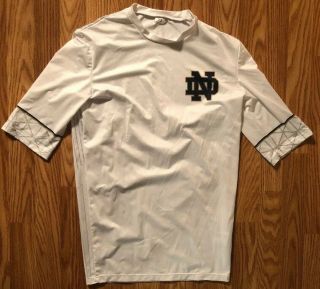 Notre Dame Football 2016 Under Armour Team Issued Undershirt Medium 27 Love