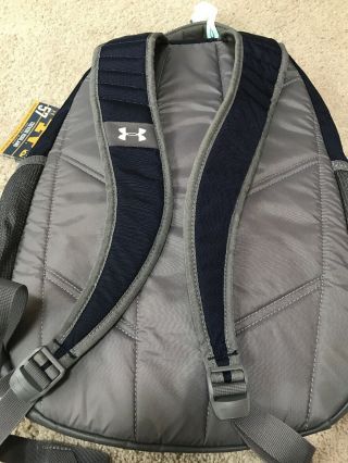 TEAM ISSUED NOTRE DAME FOOTBALL UNDER ARMOUR TRAVEL BAG WITH PLAYER TAGS 5