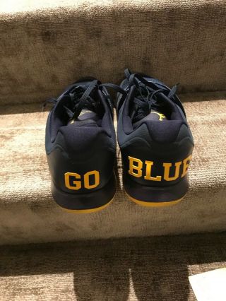 Nike Jordan Men ' s Grind 2 University of Michigan Running Shoes Size 13 Worn 2
