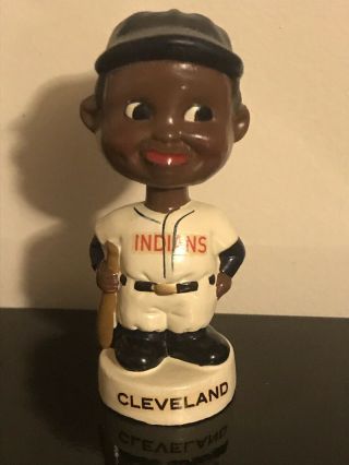 1960’s Cleveland Indians Mini Black Face Bobble Head (custom)