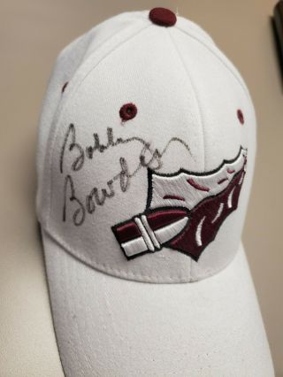 Signed Bobby Bowden Florida State Hat