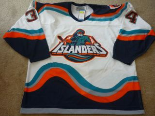 96/97 Bryan Berard - York Islanders - Fishermans Style Authentic Game Jersey