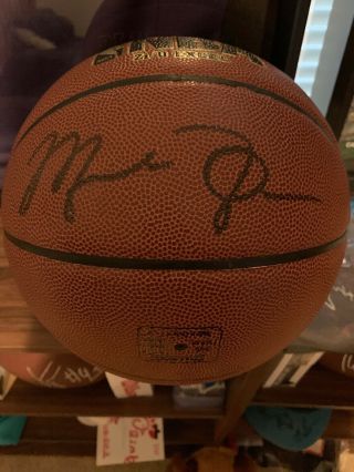 Michael Jordan Signed Full Size Basketball Autographed