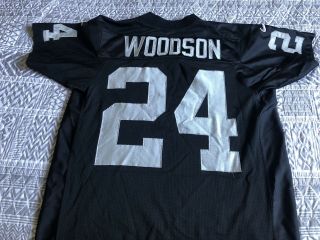1998/99 Oakland Raiders Charles Woodson Nike Jersey Size 48