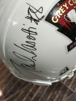 Paul Masoti Toronto Argonauts Signed/autographed Mini Grey Cup Helmet