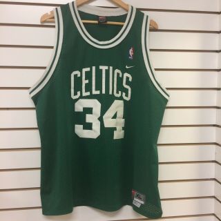 Vintage Boston Celtics Paul Pierce Nike Basketball Jersey Sz Xl Stitch