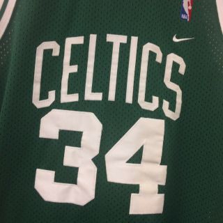 Vintage Boston Celtics Paul Pierce Nike Basketball Jersey Sz Xl Stitch 2