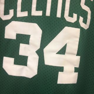 Vintage Boston Celtics Paul Pierce Nike Basketball Jersey Sz Xl Stitch 3