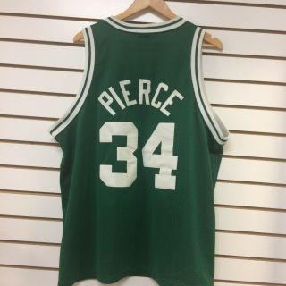 Vintage Boston Celtics Paul Pierce Nike Basketball Jersey Sz Xl Stitch 8