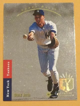 1993 Sp Foil 279 Derek Jeter York Yankees Rc Rookie