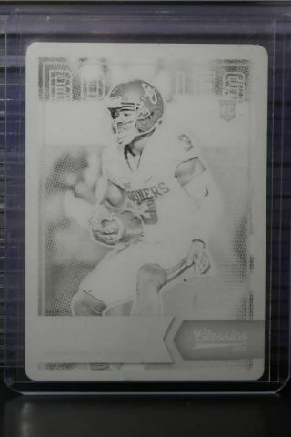 2016 Plates & Patches Sterling Shepard 1/1 Classics Rc Printing Plate Klu