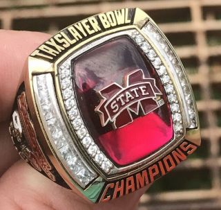 2017 Mississippi Bulldogs Tennessee Titans Player Champions Championship Ring
