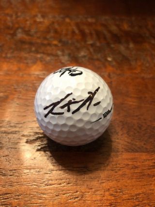 Kevin Na Signed Golf Ball Pga Proof Autographed