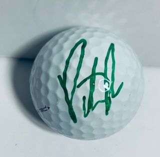 Patrick Reed Signed Autograph Golf Ball Auto Pga Tour Golfer 2018 Masters