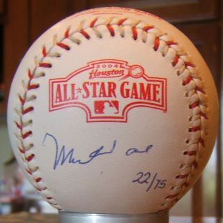 Muhammad Ali Signed Official 2004 All Star Baseball Ltd /75 Steiner