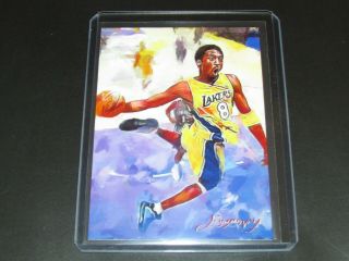 2019 Kobe Bryant Lakers Sketch Card Limited 11/50 Signed By Edward Vela