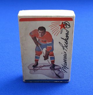 Maurice Richard HOF Signed Auto 1948 FULL Deck Of Playing Cards w/ Box 3