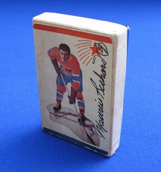 Maurice Richard HOF Signed Auto 1948 FULL Deck Of Playing Cards w/ Box 5