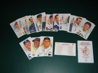 Complete Unsigned 6th Series Perez Steele Post Card Set - Nrmt -