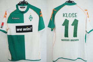 2006 - 2007 Werder Bremen Jersey Shirt Trikot Home We Win Kappa Klose 11 Xxl