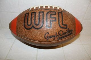 1974 - 75 Wfl World Football League Official Game League Football