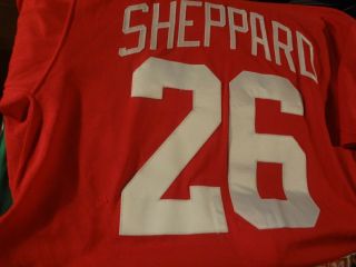 DETROIT RED WINGS GAME WORN JERSEY 7