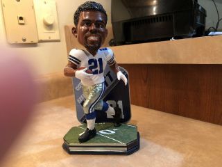 Ezekiel Elliott Dallas Cowboys Name And Number Bobble Head Forever Collectibles