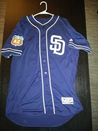 Dan Straily 2016 San Diego Padres Game Used/team Issued Spring Training Jersey