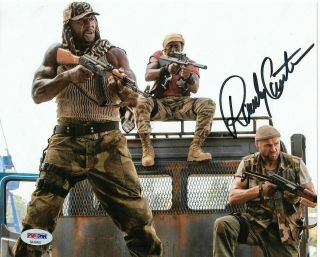 Ufc Mma Randy Couture Auto Signed 8x10 Expendables Photo Psa/dna Authentic